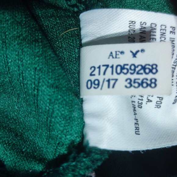 American Eagle Flex pullover Hoodie men's size XXL green with graphic design - Picture 6 of 9